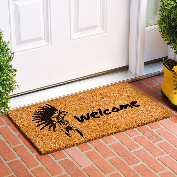 Indian Bonnet Doormat 36"x72"