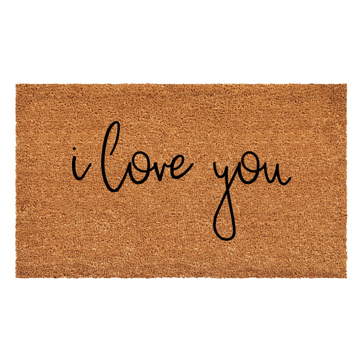 I Love You Doormat 36"x72"
