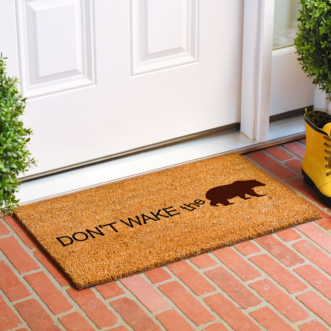 Don鈥檛 Wake The Bear Doormat 24"x48"