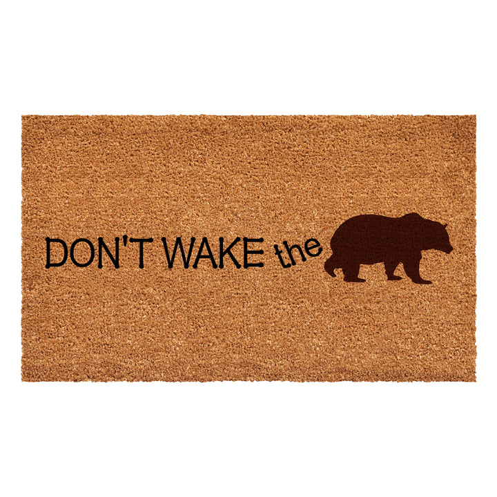 Don鈥檛 Wake The Bear Doormat 30"x48"