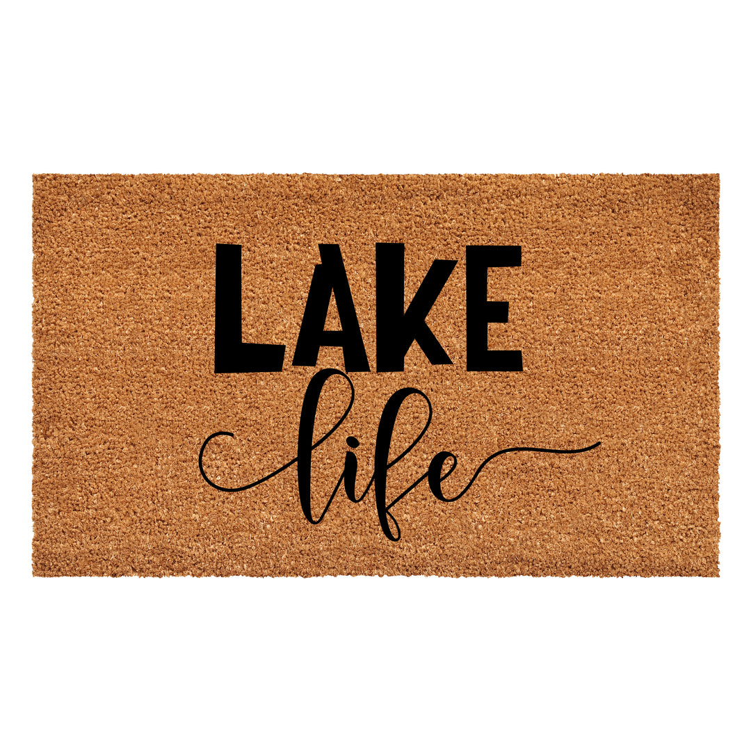 Lake Life Doormat 17"x29"
