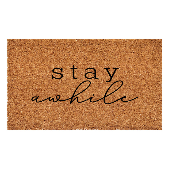 Stay A While Doormat 24"x48"