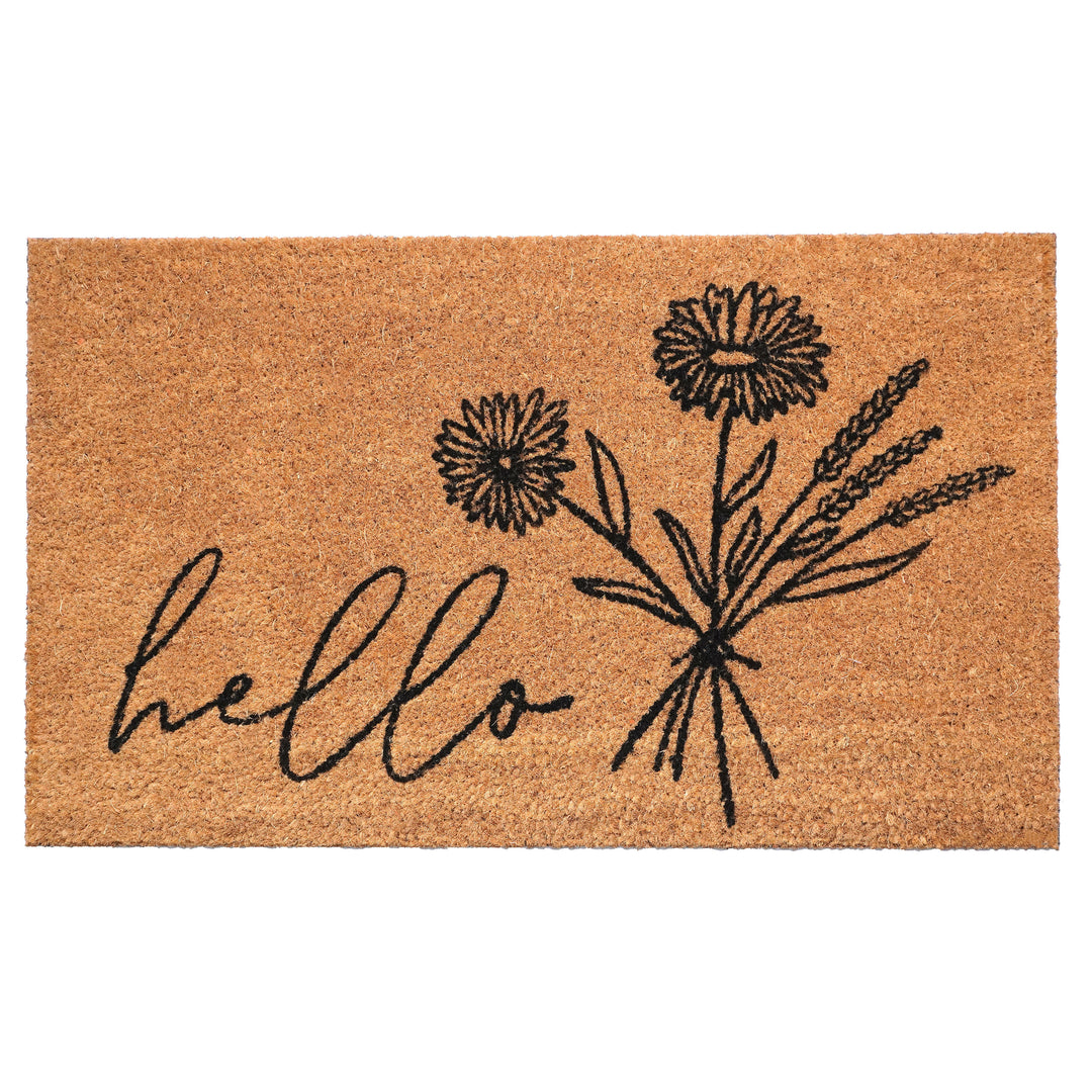 WildFlower Bouquet Doormat 36"x72"