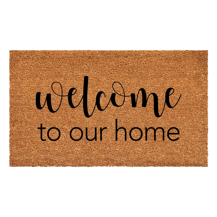 Welcome To Our Home Doormat 24"x36"
