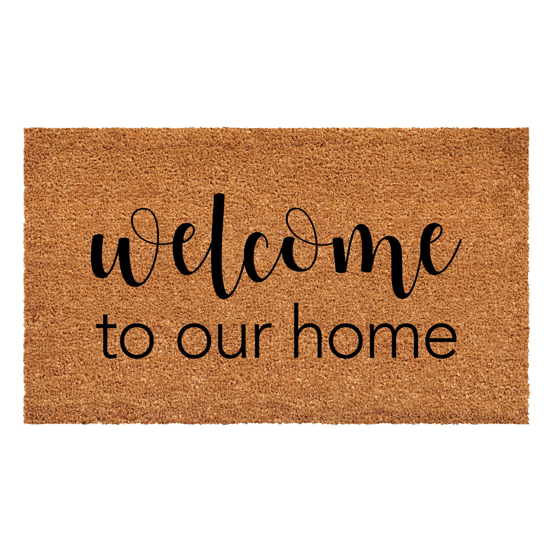 Welcome To Our Home Doormat 24"x48"