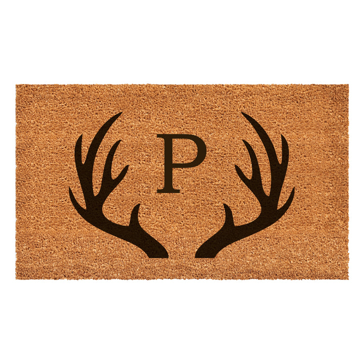 Antler Monogram Doormat 17"x29" 17"x29" / P