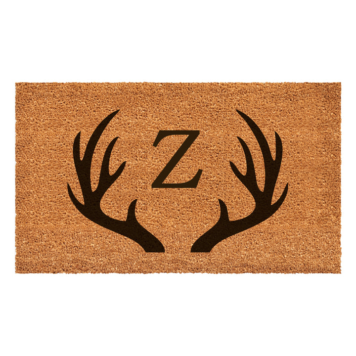 Antler Monogram Doormat 17"x29" 17"x29" / Z