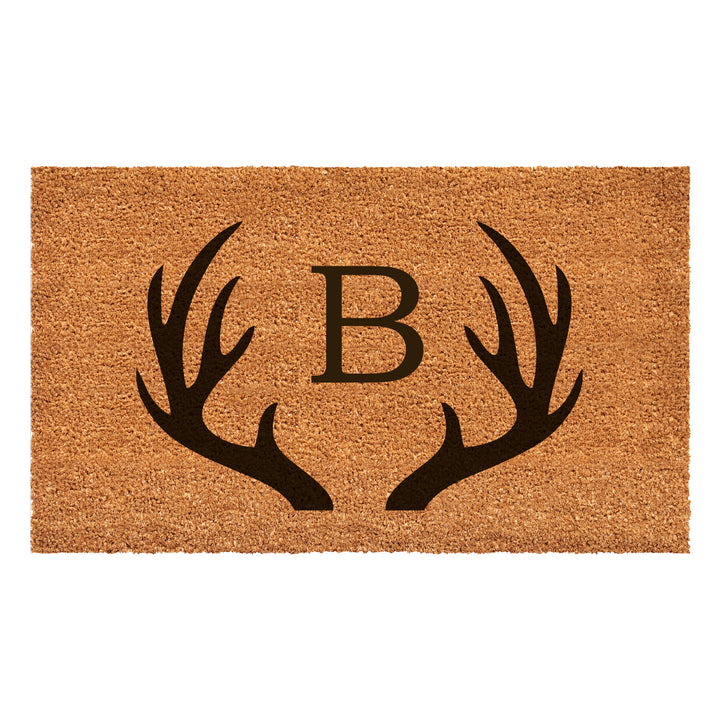 Antler Monogram Doormat 30"x48" 30"x48" / B