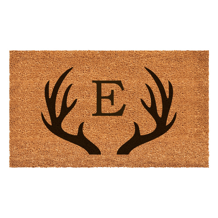 Antler Monogram Doormat 30"x48" 30"x48" / E