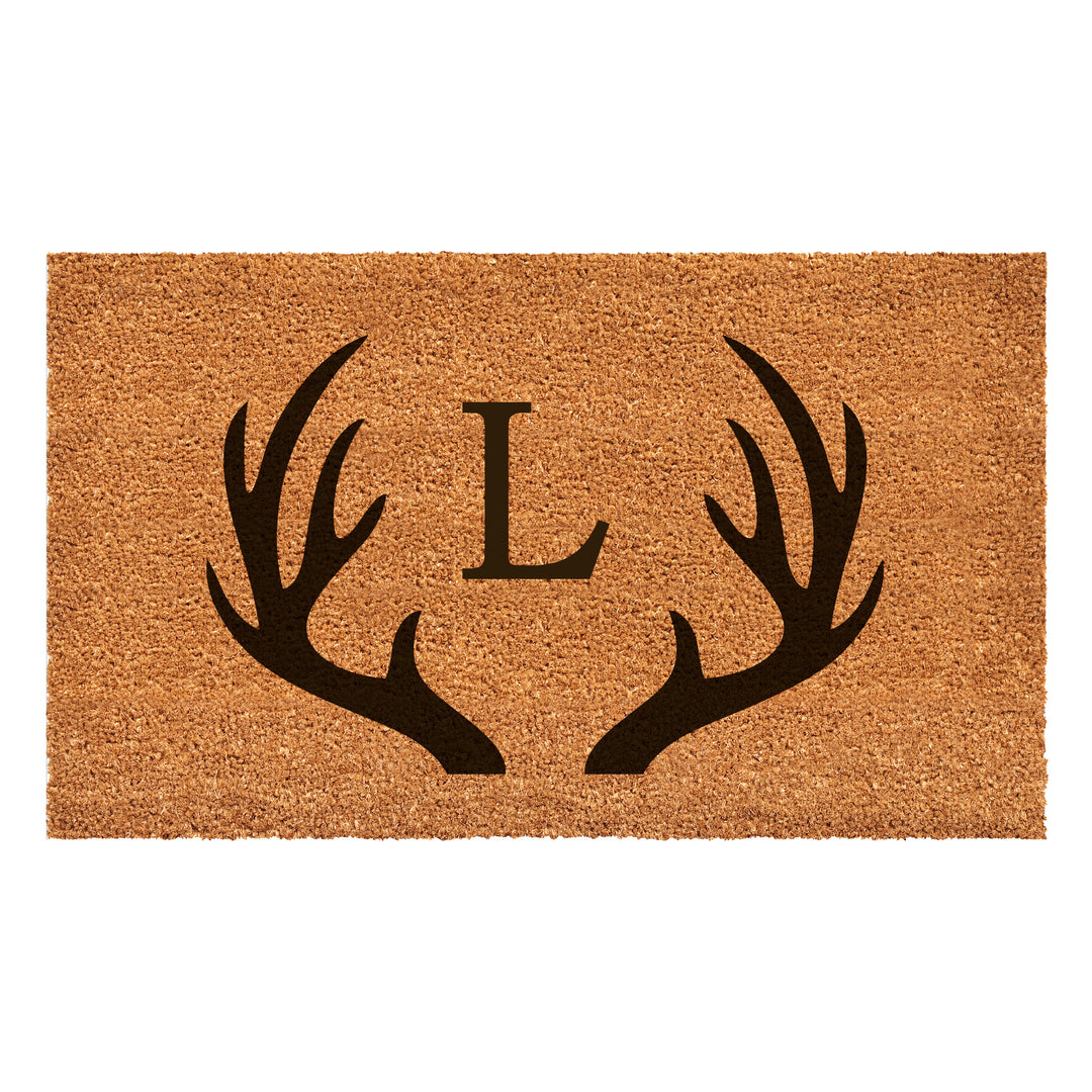 Antler Monogram Doormat 30"x48" 30"x48" / L