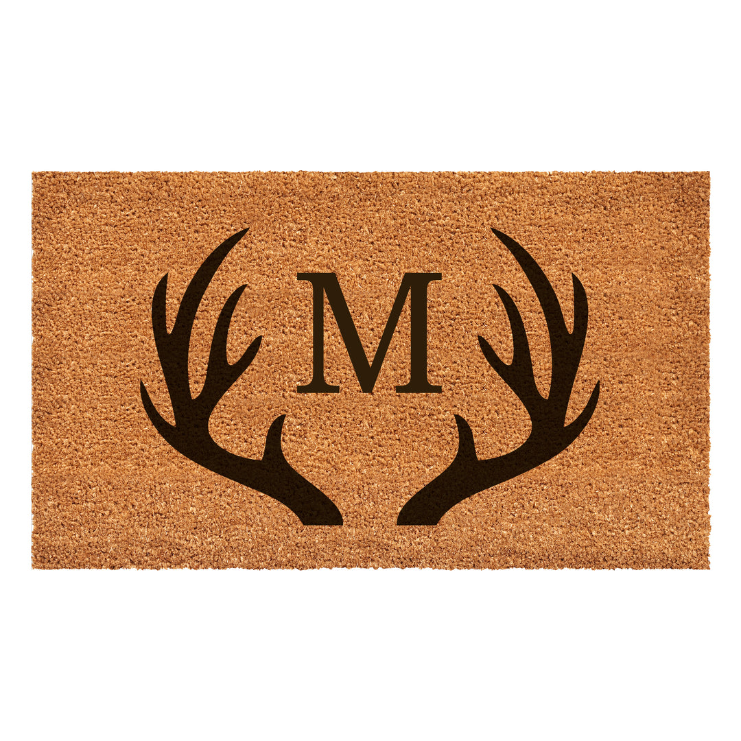 Antler Monogram Doormat 30"x48" 30"x48" / M