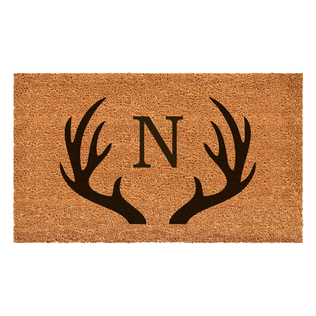 Antler Monogram Doormat 30"x48" 30"x48" / N