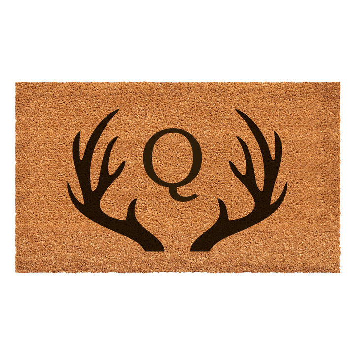 Antler Monogram Doormat 30"x48" 30"x48" / Q