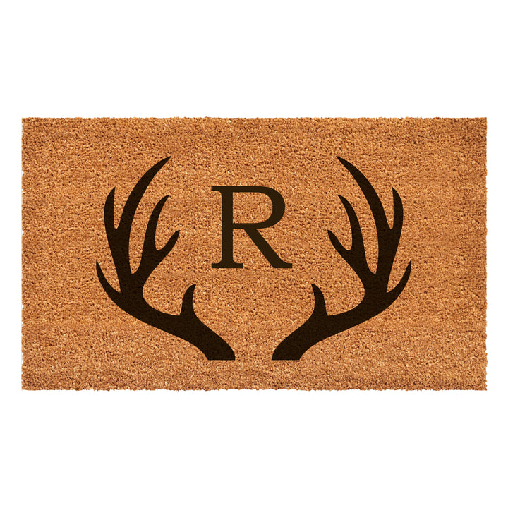 Antler Monogram Doormat 30"x48" 30"x48" / R