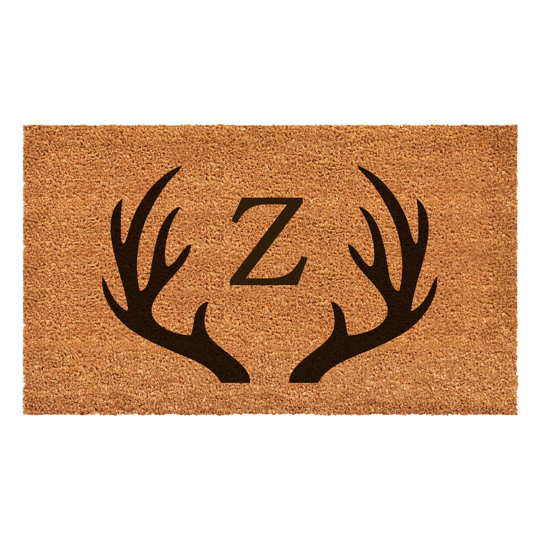 Antler Monogram Doormat 30"x48" 30"x48" / Z