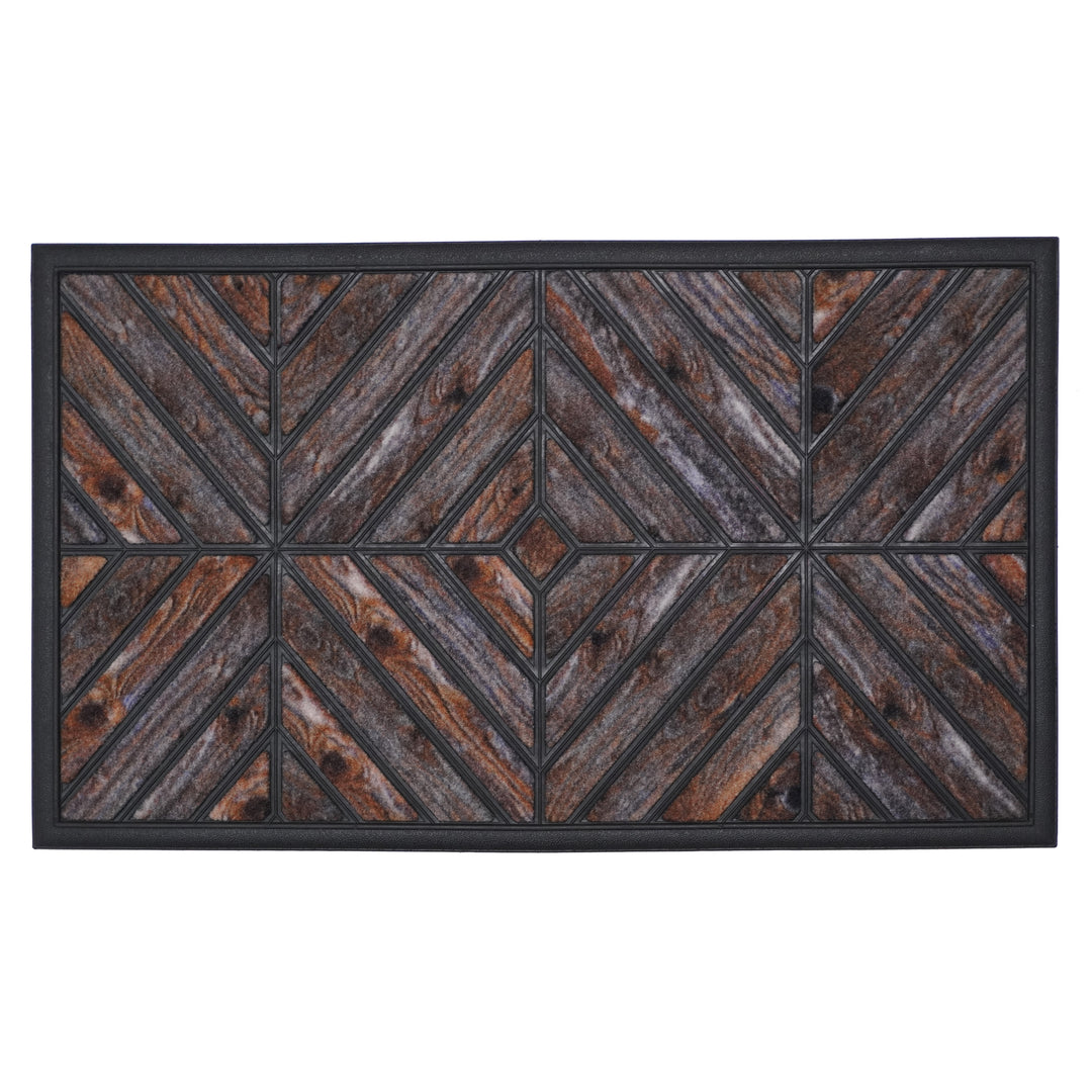 Grey Geometric 18"x30"