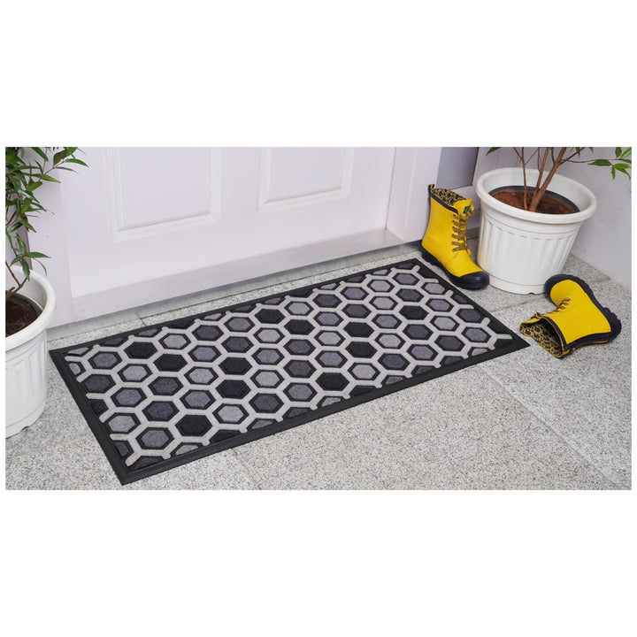 Austria Mexagon Doormat 18"x39"