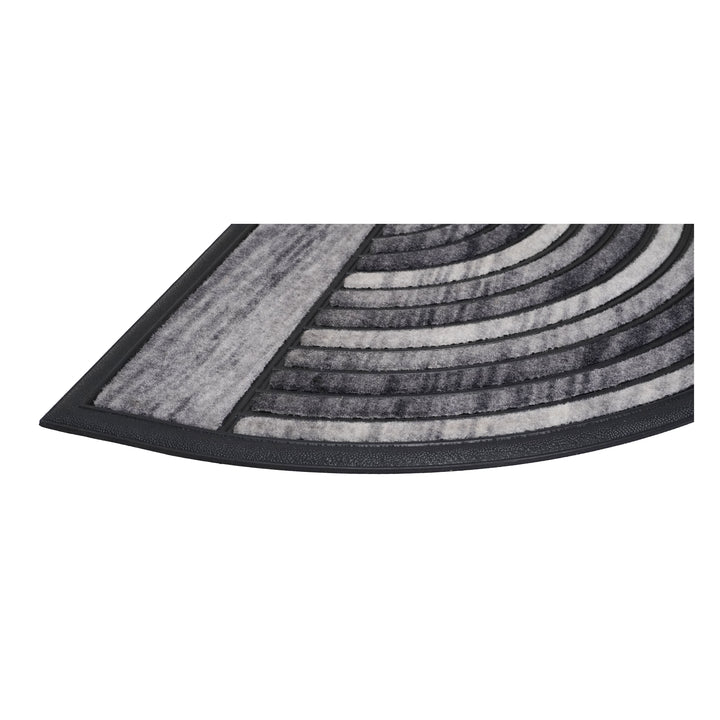 Half Gray Welcome 18"x30"