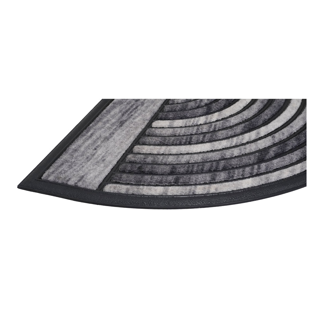 Half Gray Welcome 18"x30"