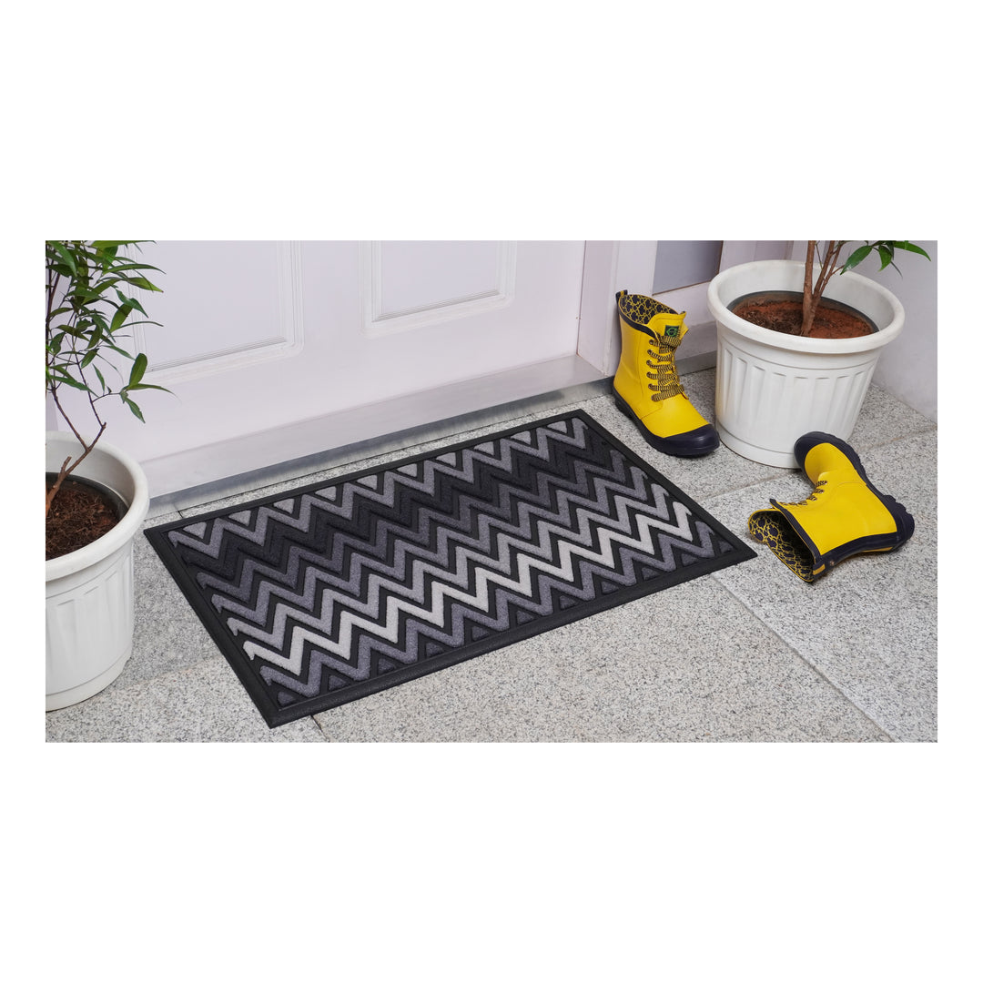 Roman Gray Doormat 18"x30"
