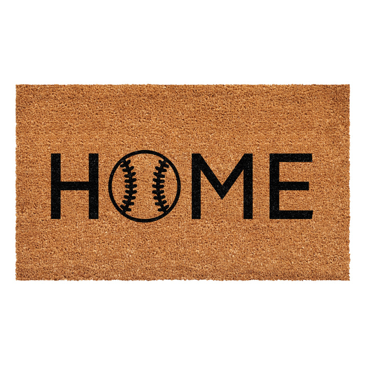 Baseball Home Doormat 36"x72"