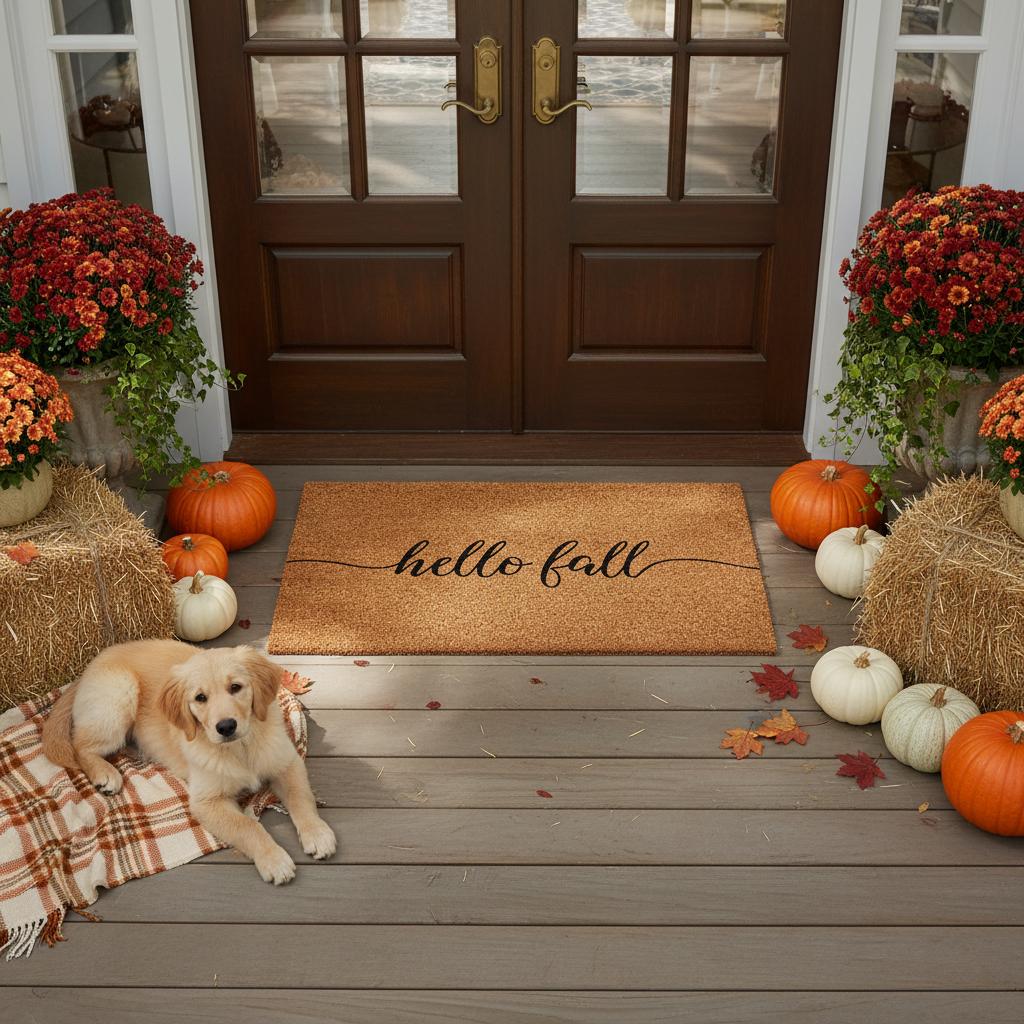 Hello Fall Doormat