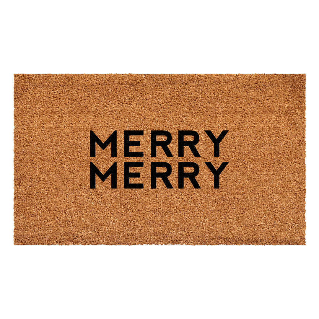 Modern Merry Doormat