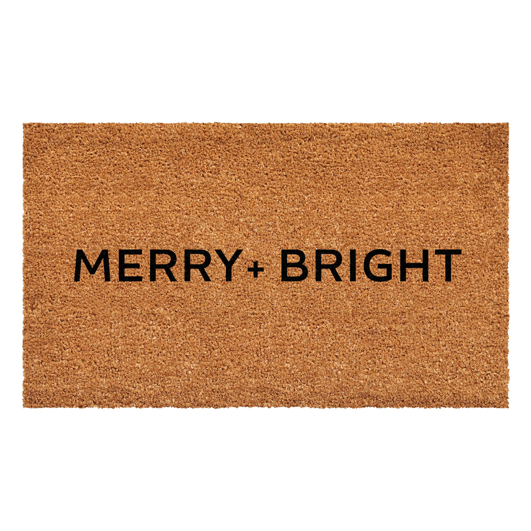 Ultra Modern Merry & Bright Doormat 30"x48"