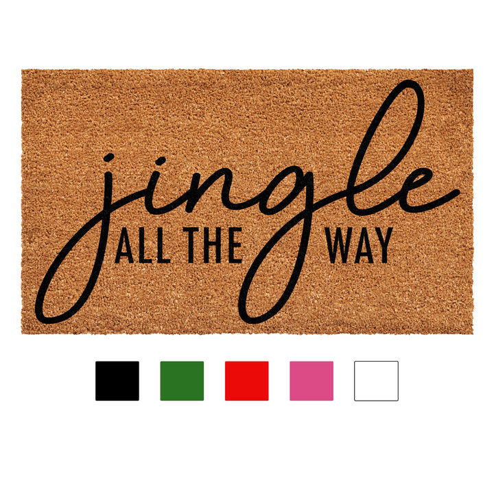 Jingle All the Way Doormat