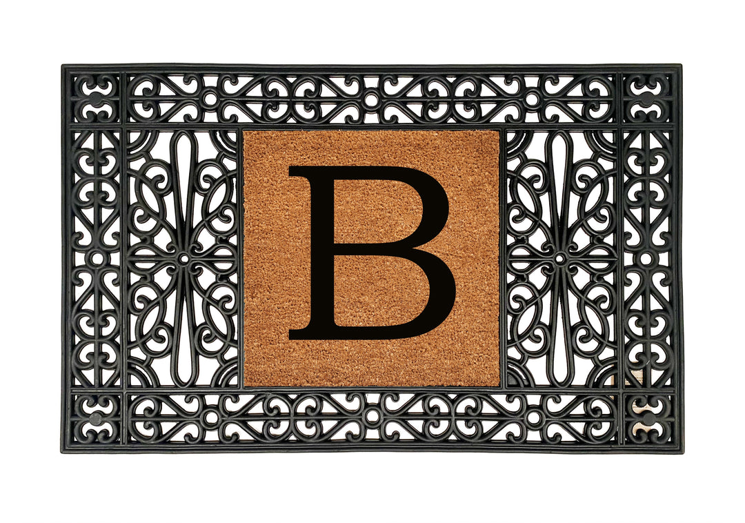Duchess Bookman Monogram Doormat