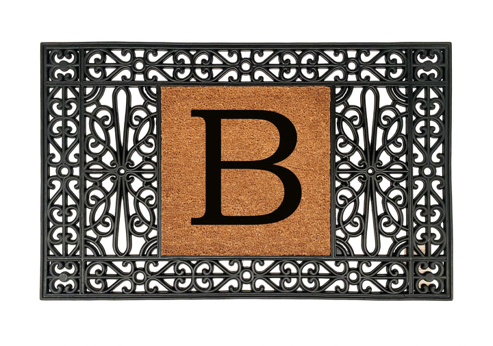 Duchess Bookman Monogram Doormat