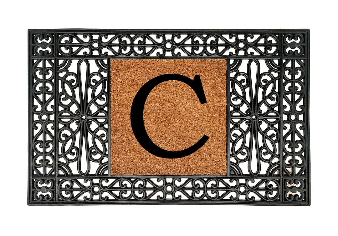 Duchess Bookman Monogram Doormat