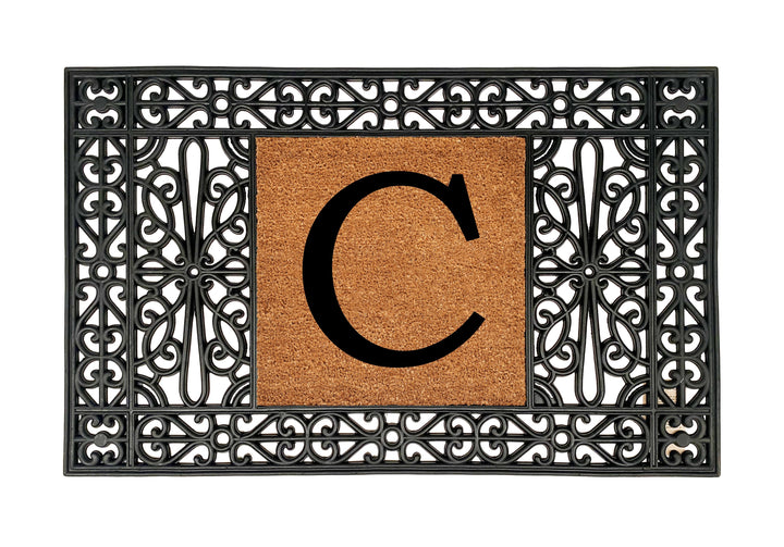 Duchess Bookman Monogram Doormat