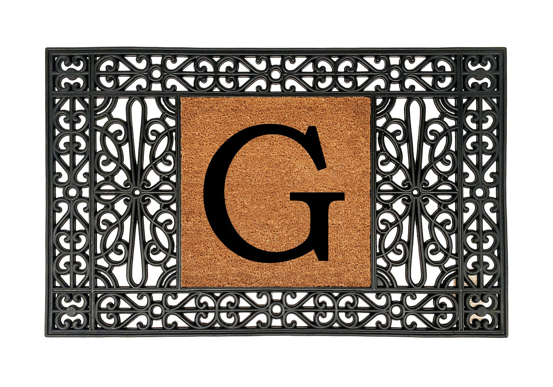 Duchess Bookman Monogram Doormat