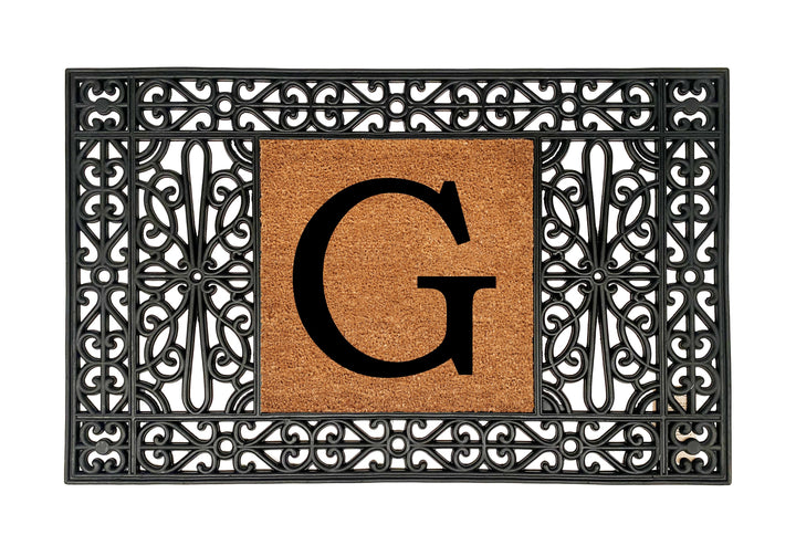 Duchess Bookman Monogram Doormat