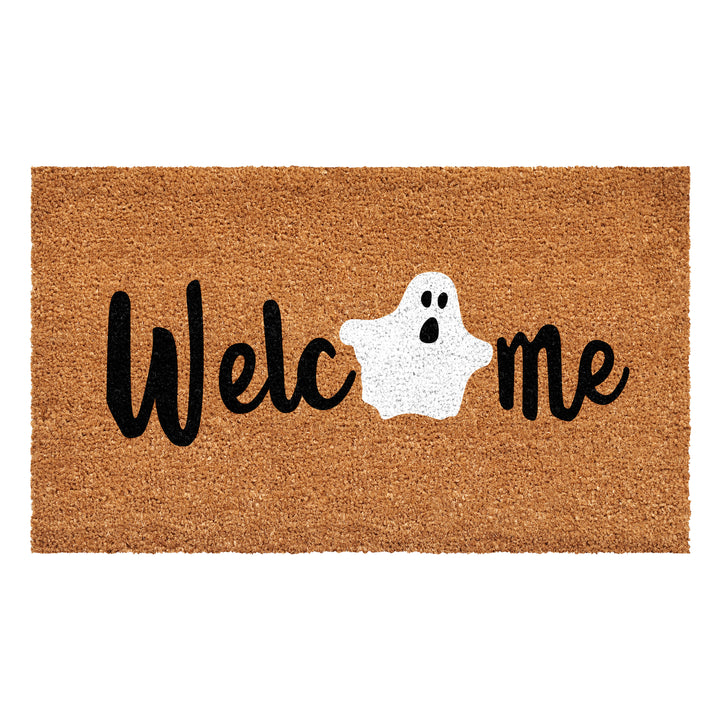 Welcome Ghost Doormat 17"x29"