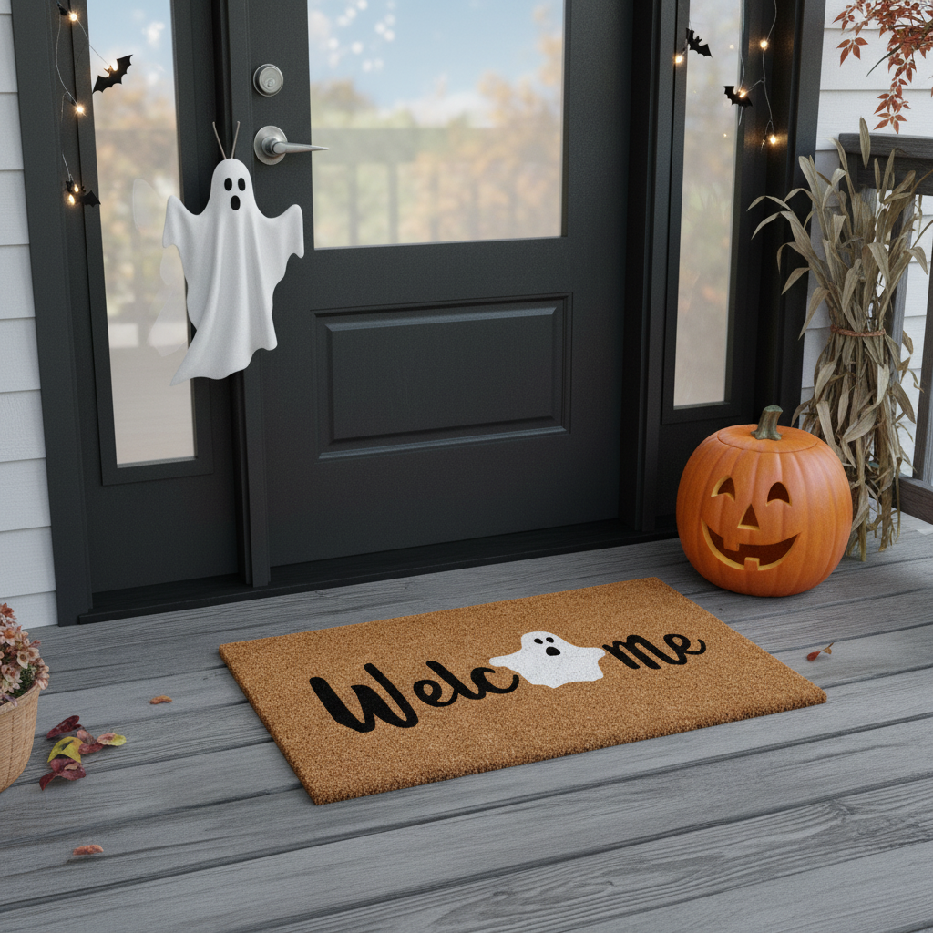 Welcome Ghost Doormat