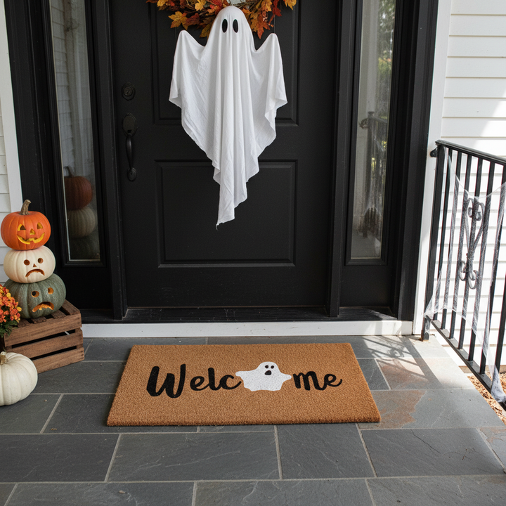 Welcome Ghost Doormat