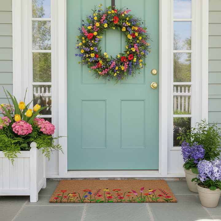 Spring Blooms Doormat