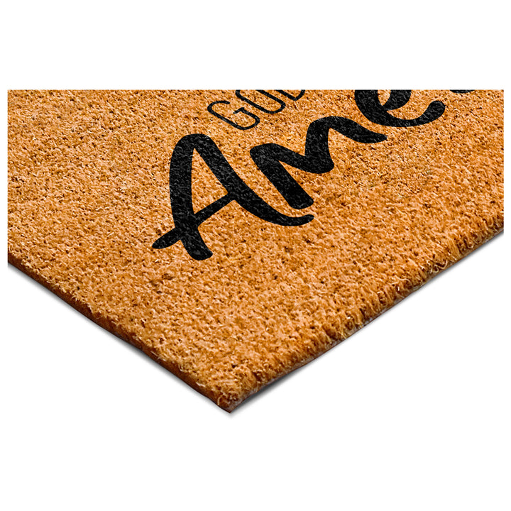 God Bless America Doormat