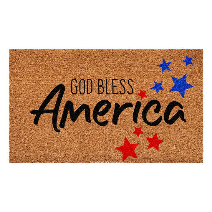 God Bless America Doormat