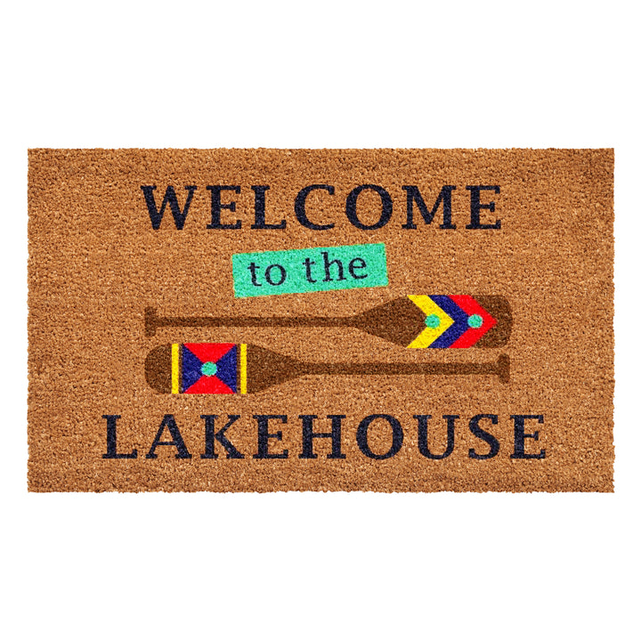 Welcome to the lakehouse Doormat 17"x29"