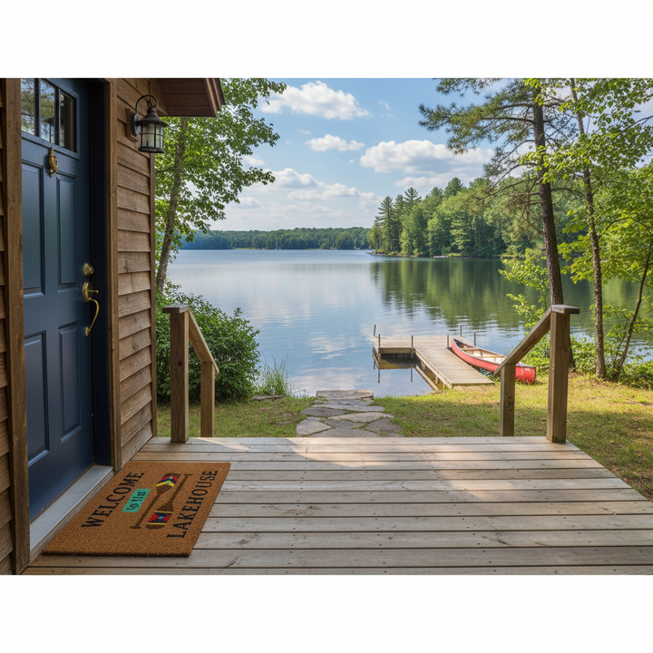 Welcome to the lakehouse Doormat