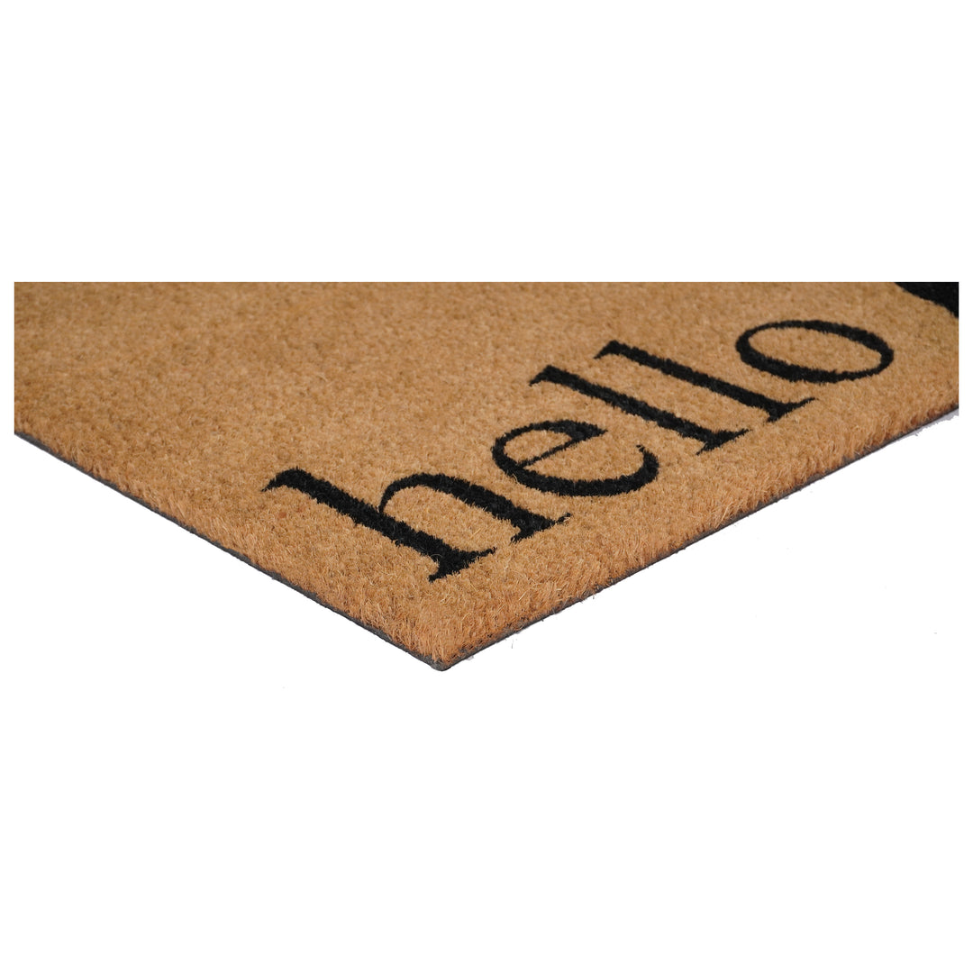 Black Tan Chihuahua Doormat 17"x29" / Black Tan Chihuahua