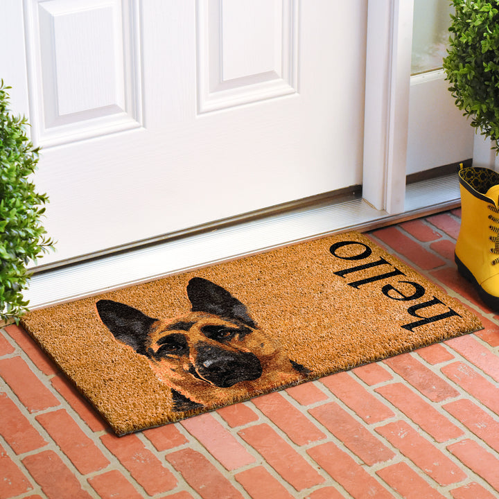 German Shepard  Doormat 17"x29" / German Shepard