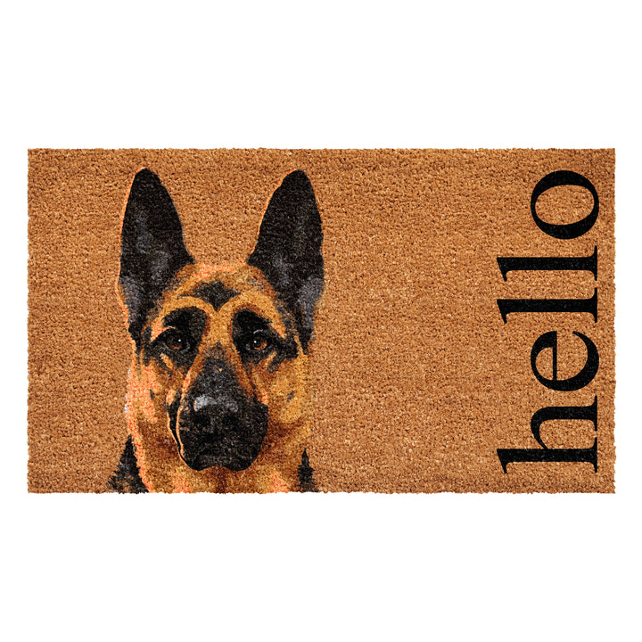 German Shepard  Doormat 17"x29" / German Shepard