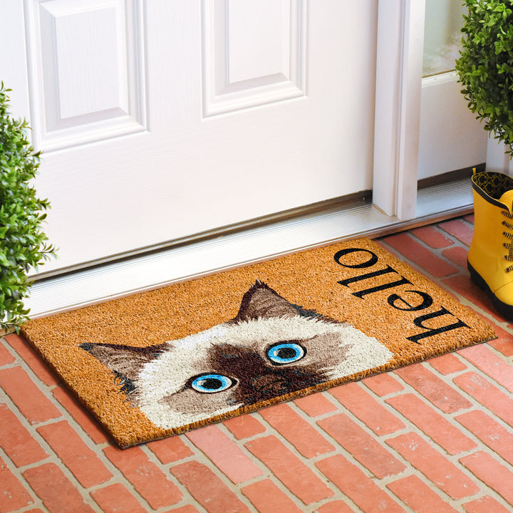 Birman Cat Doormat 24"x36" / Birman