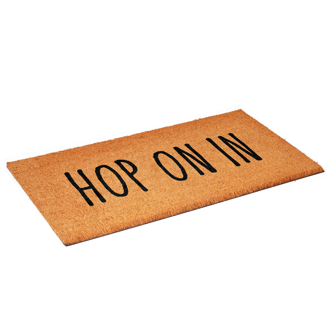 Hop on In  Doormat 17"x29"