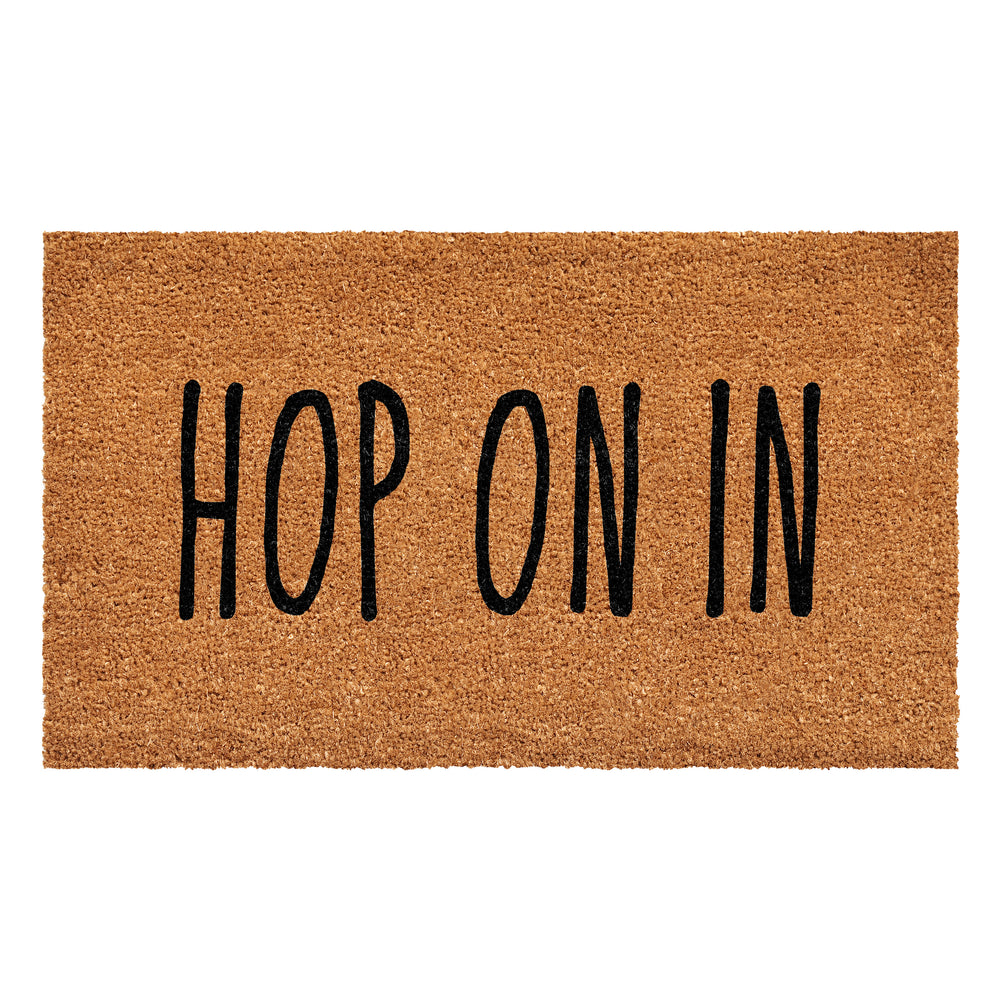 Hop on In  Doormat 17"x29"