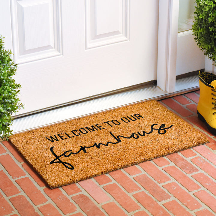 Welcome to our Farmhouse Doormat 17"x29"